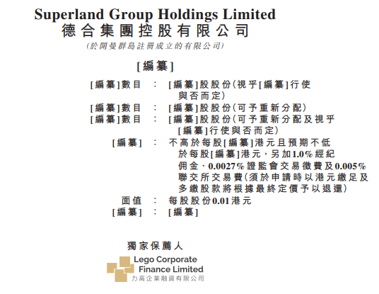 德合集团，通过港交所聆讯，即将香港IPO上市